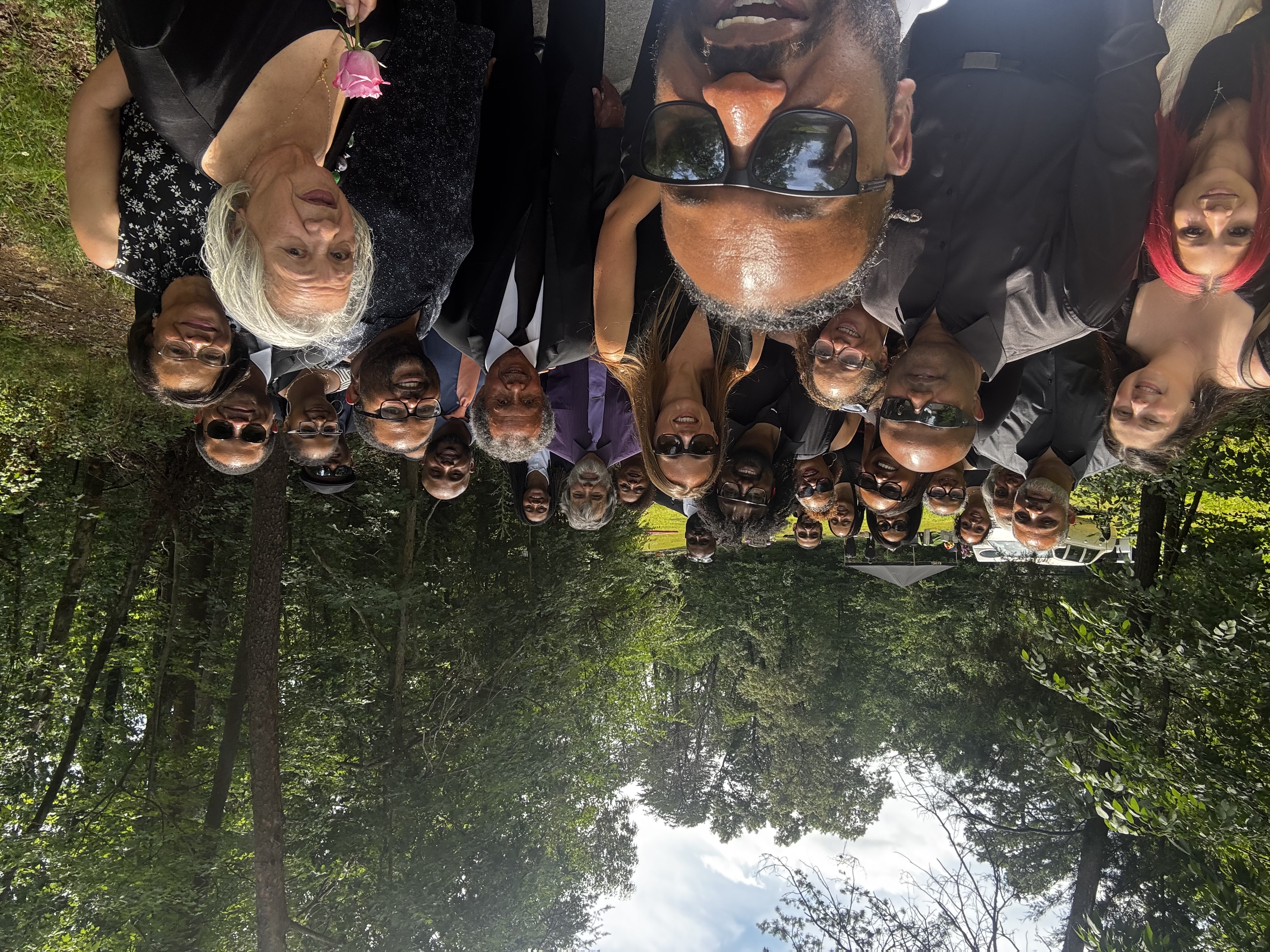 Family at my grandmother's funeral